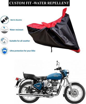 CODOKI Waterproof Two Wheeler Cover for Royal Enfield(Electra, Red)
