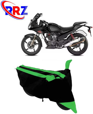 RRZ Waterproof Two Wheeler Cover for Hero(Karizma, Black, Green)