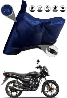 RONISH Waterproof Two Wheeler Cover for Bajaj(Platina 110, Blue)