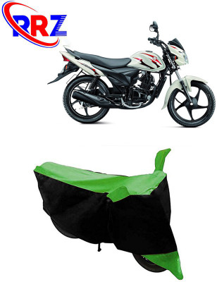 RRZ Waterproof Two Wheeler Cover for Suzuki(Hayate EP, Black, Green)