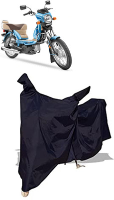 Amexride Two Wheeler Cover for TVS(Heavy Duty BS6, Black)