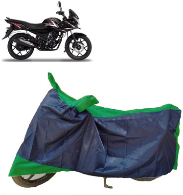 AutoFave Two Wheeler Cover for Bajaj(Discover 150 f, Multicolor)