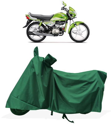 Tricway Two Wheeler Cover for Hero(HF Deluxe Eco, Green)