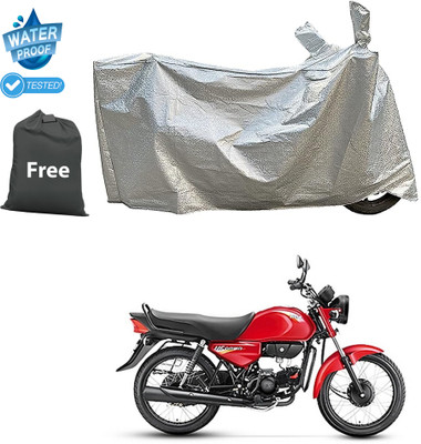 CODOKI Waterproof Two Wheeler Cover for Hero(CD Dawn, Silver)