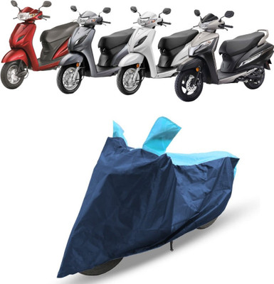 DeepShakshi AUTOMOTIVE Two Wheeler Cover for Honda(Activa 125, Blue, Blue)