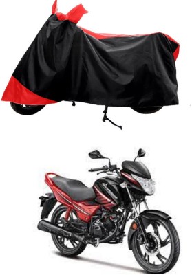 GROFATIK Two Wheeler Cover for Hero(Glamour Programmed FI BS6, Red)