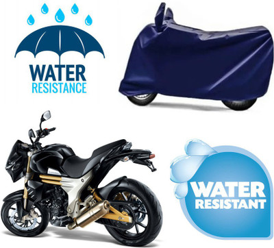 RTS COLLECTIONS Waterproof Two Wheeler Cover for Mahindra(Mojo UT 300, Blue)