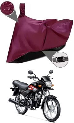 KEDIT Two Wheeler Cover for Honda(CD 110 Dream, Maroon)
