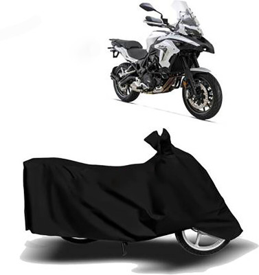 MWBB Waterproof Two Wheeler Cover for Benelli(TRK 502, Black)