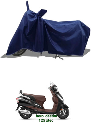 MMSSTAR Waterproof Two Wheeler Cover for Hero(Destini 125, Blue)