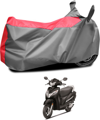 PAGORA Waterproof Two Wheeler Cover for Honda(Activa, Grey, Red)