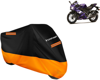 Horseyaart Waterproof Two Wheeler Cover for Yamaha(YZF R15 V3 Moto GP Edition, Orange)