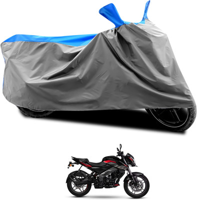 CODOKI Waterproof Two Wheeler Cover for Bajaj(Pulsar NS 160, Grey, Blue)