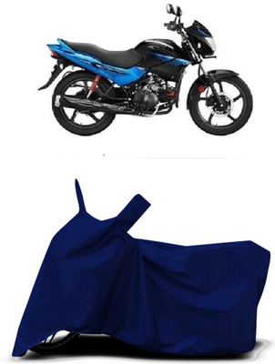 VESMEI Two Wheeler Cover for Hero(New Glamour, Blue)