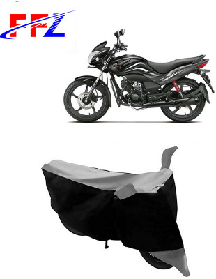 FFZ Waterproof Two Wheeler Cover for Hero(Passion Xpro, Black, Grey)