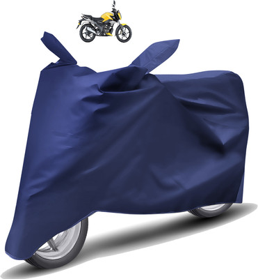 Caronix Two Wheeler Cover for TVS(Raider, Blue)