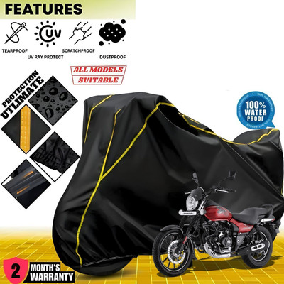 OliverX Waterproof Two Wheeler Cover for Bajaj(Avenger, Black)