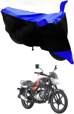 Furious3D Two Wheeler Cover for Bajaj(V12, Blue, Black)
