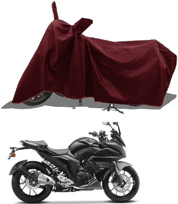 DeepShakshi AUTOMOTIVE Waterproof Two Wheeler Cover for Yamaha(FZ25, Maroon)