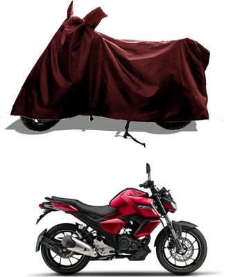 GROFATIK Two Wheeler Cover for Yamaha(FZ-S Fi Version 3.0 BS6, Maroon)