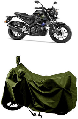 SUGASHRI Waterproof Two Wheeler Cover for Yamaha(MT 15, Green)