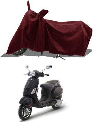 AESTRYD Two Wheeler Cover for TVS(XL 100 Comfort, Maroon)
