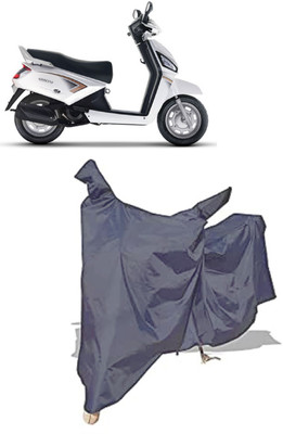 Amexride Two Wheeler Cover for Mahindra(Gusto, Grey)