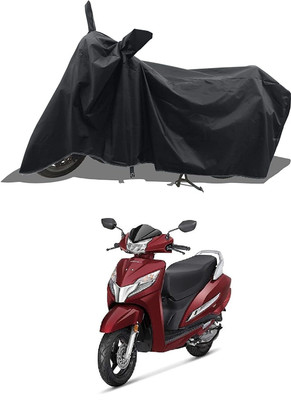 KEDIT Two Wheeler Cover for Honda(Activa 4G, Black)