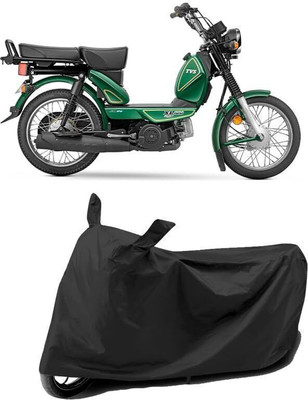 DeepShakshi AUTOMOTIVE Two Wheeler Cover for TVS(XL 100 Heavy Duty, Black)