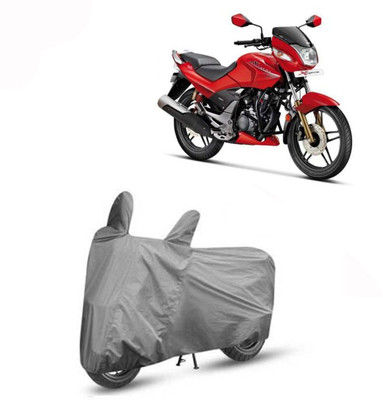 DeepShakshi AUTOMOTIVE Waterproof Two Wheeler Cover for Hero(CBZ TYPE 1, Grey)