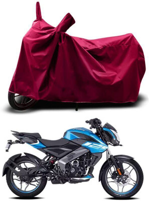 DeepShakshi AUTOMOTIVE Two Wheeler Cover for Bajaj(Pulsar NS125, Maroon)