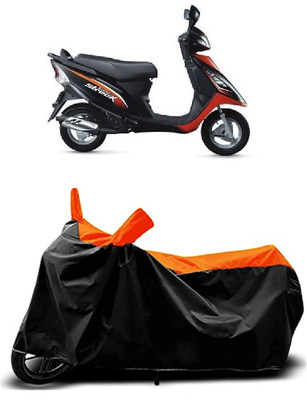 THE REAL ARV Waterproof Two Wheeler Cover for Harley Davidson(Street 750, Orange)