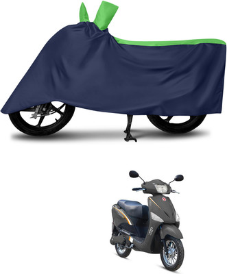 DeepShakshi AUTOMOTIVE Waterproof Two Wheeler Cover for Hero(Electric Optima Li, Multicolor)