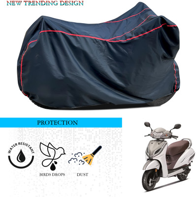 ANTHUB Waterproof Two Wheeler Cover for Honda(Activa 5G, Black)