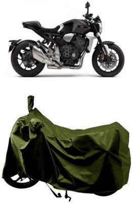 SUGASHRI Waterproof Two Wheeler Cover for Honda(CB1000R Plus, Green)