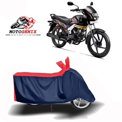 DeepShakshi AUTOMOTIVE Waterproof Two Wheeler Cover for Mahindra(Centuro XT, Red, Blue)