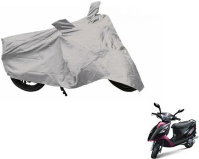 HMS Two Wheeler Cover for Universal For Bike(Silver)