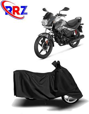 RRZ Waterproof Two Wheeler Cover for Hero(Passion Pro i3S, Black)