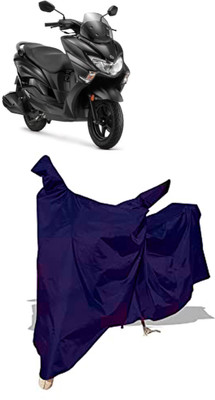 Amexride Two Wheeler Cover for Suzuki(Burgman Street 125, Blue)