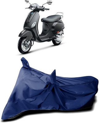 AASHTIK MART Two Wheeler Cover for Vespa(VXL 150 BS6, Blue)
