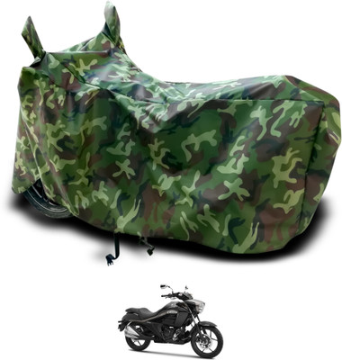 Shri Hanumat Two Wheeler Cover for Suzuki(intruder 150, Green)