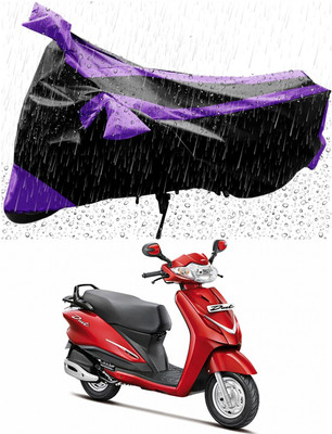 MWBB Waterproof Two Wheeler Cover for Hero(Duet, Black)