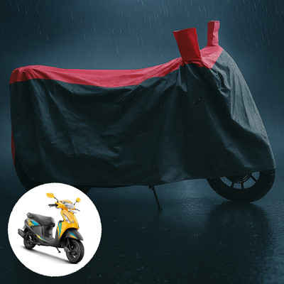 CODOKI Waterproof Two Wheeler Cover for Hero(Pleasure, Grey, Red)