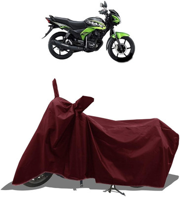 KEDIT Two Wheeler Cover for TVS(Max, Maroon)