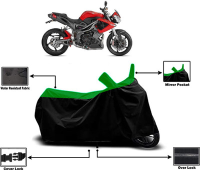 Amexride Two Wheeler Cover for Benelli(TNT R, Green)