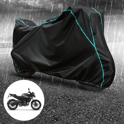CODOKI Waterproof Two Wheeler Cover for Bajaj(Pulsar 160 NS DTS-i, Black)