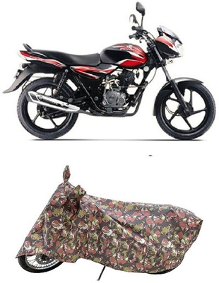 Coxtor Waterproof Two Wheeler Cover for Bajaj(Discover 100 DTS-i, Multicolor)