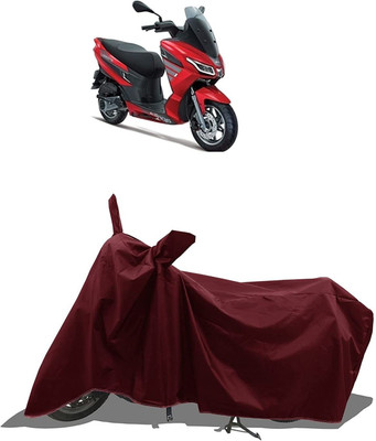 SK AUTO Waterproof Two Wheeler Cover for Universal For Bike(SXR 160, Black)