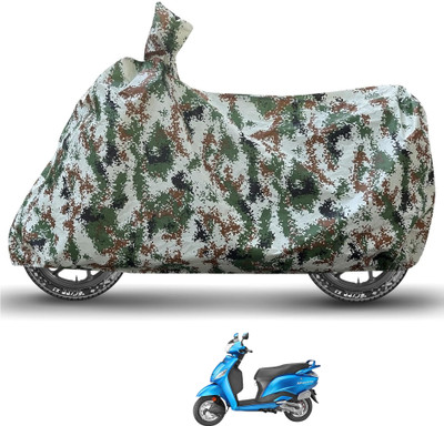 Caronix Waterproof Two Wheeler Cover for Hero(Maestro, Green)