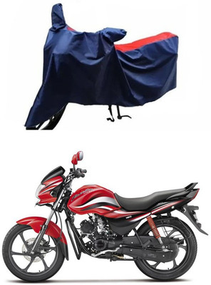 OliverX Waterproof Two Wheeler Cover for Hero(Passion Pro i3S, Red, Blue)